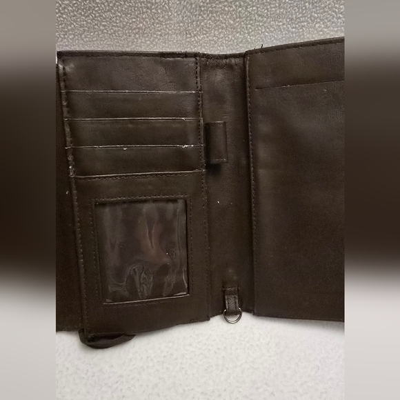 KL Collection Brown Wallet - Picture 5 of 11